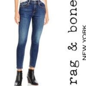 Rag & Bone Skinny Jeans Dark Denim Size 26